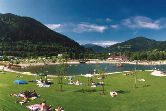 Naturbadesee Eben - Ausflugsziel im Salzburger Land