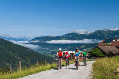 Radfahren im Sommerurlaub in Radstadt, Salzburger Land