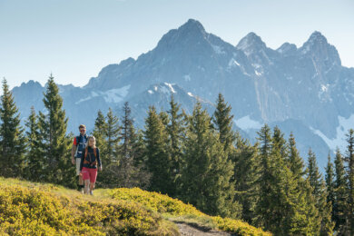 Wandern im Sommerurlaub in Radstadt, Salzburger Land Wandern im Sommerurlaub in Radstadt, Salzburger Land